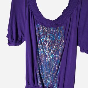 Coogi Women's Purple Blouse